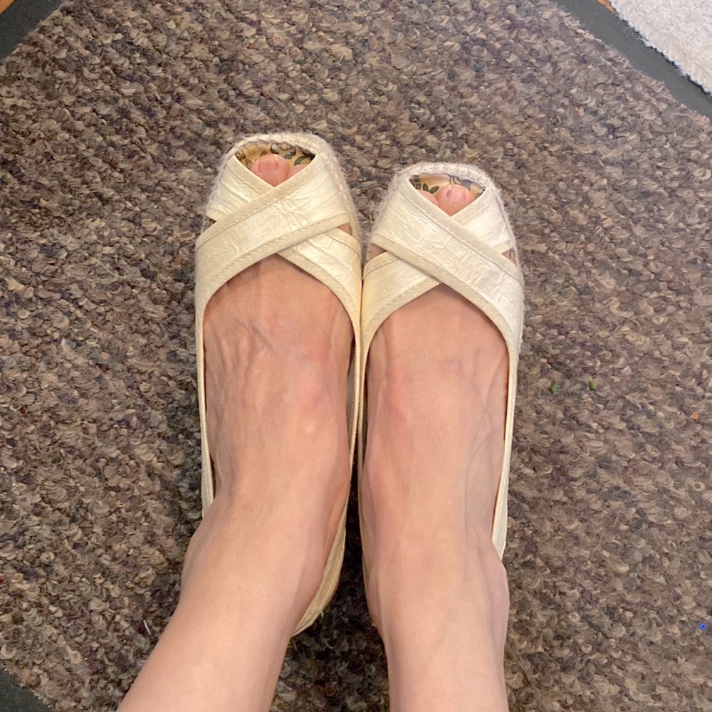 Cute comfortable summer wedges